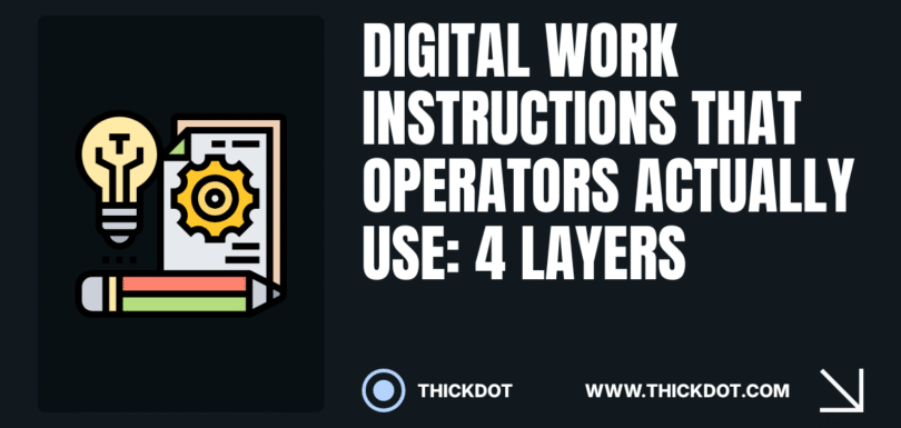 How to Create Digital Work Instructions That Get Used