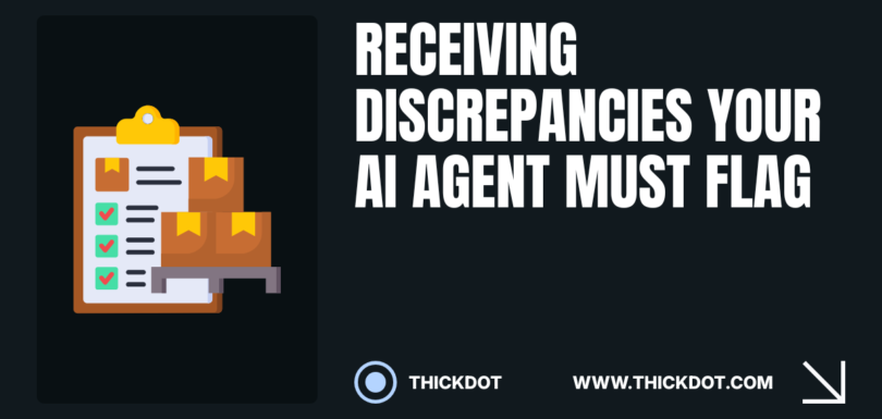 AI Inventory Receiving Discrepancy Checks