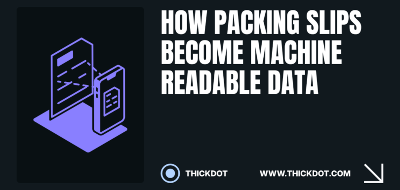 packing slip data extraction